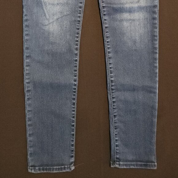 Buffalo David Bitton Size 29 Faith Jeans Mid Rise Super Skinny Stretch Dark Wash - Picture 3 of 15